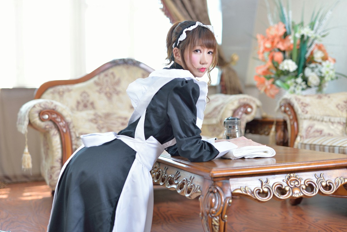 图片[1]-[Cosplay]NAGISA魔物喵 – vol.07 女仆小姐 图套 – COSPLAY-御萝部落