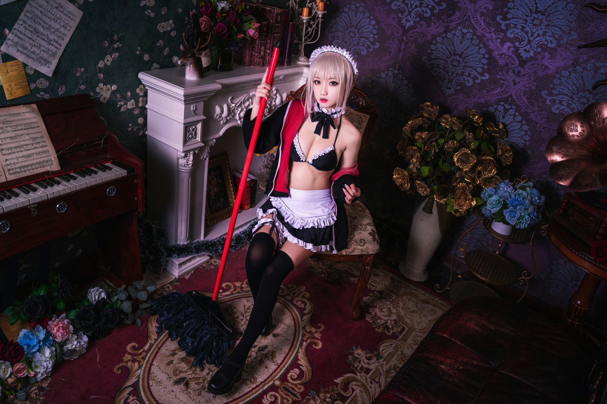 图片[1]-[Cosplay]鬼畜瑶在不在 – 黑呆女仆 – COSPLAY-御萝部落