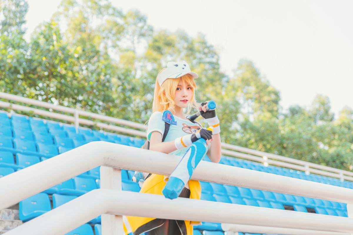 图片[1]-萝莉风COS 桜桃喵 – 花木兰青春决赛季 – COSPLAY-御萝部落