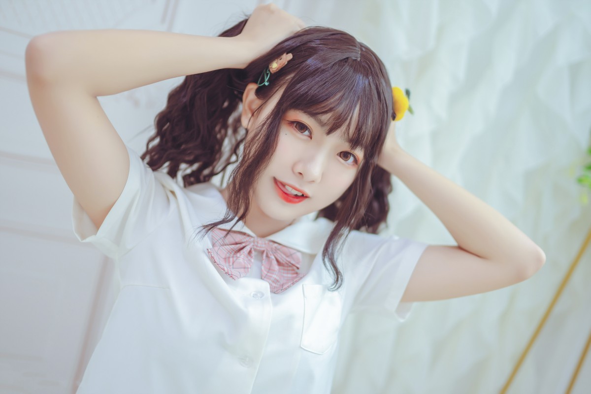 图片[1]-喵糖映画 VOL.001 过膝白丝 – COSPLAY-御萝部落