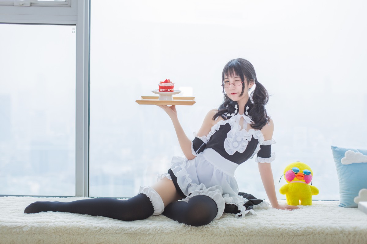 图片[1]-COS美女 逐月SU写真 – 女仆 – COSPLAY-御萝部落