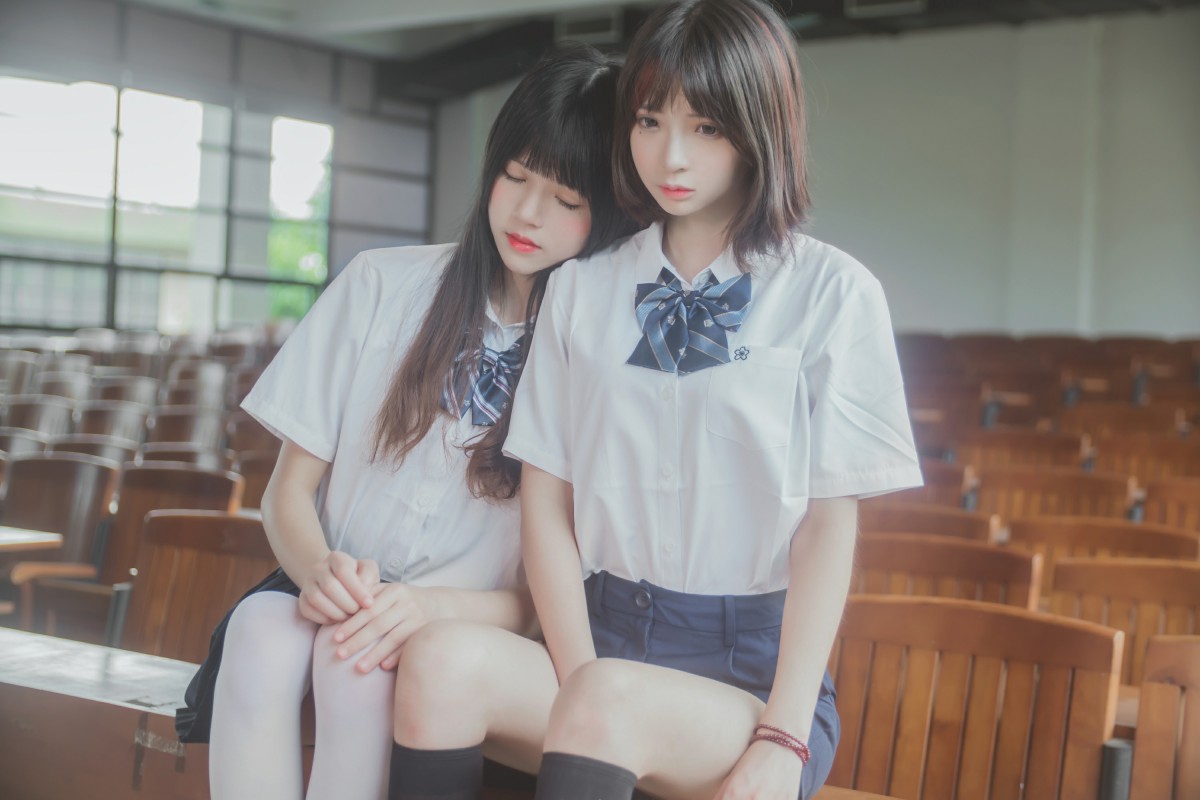 图片[1]-疯猫ss – JK百合 – COSPLAY-御萝部落