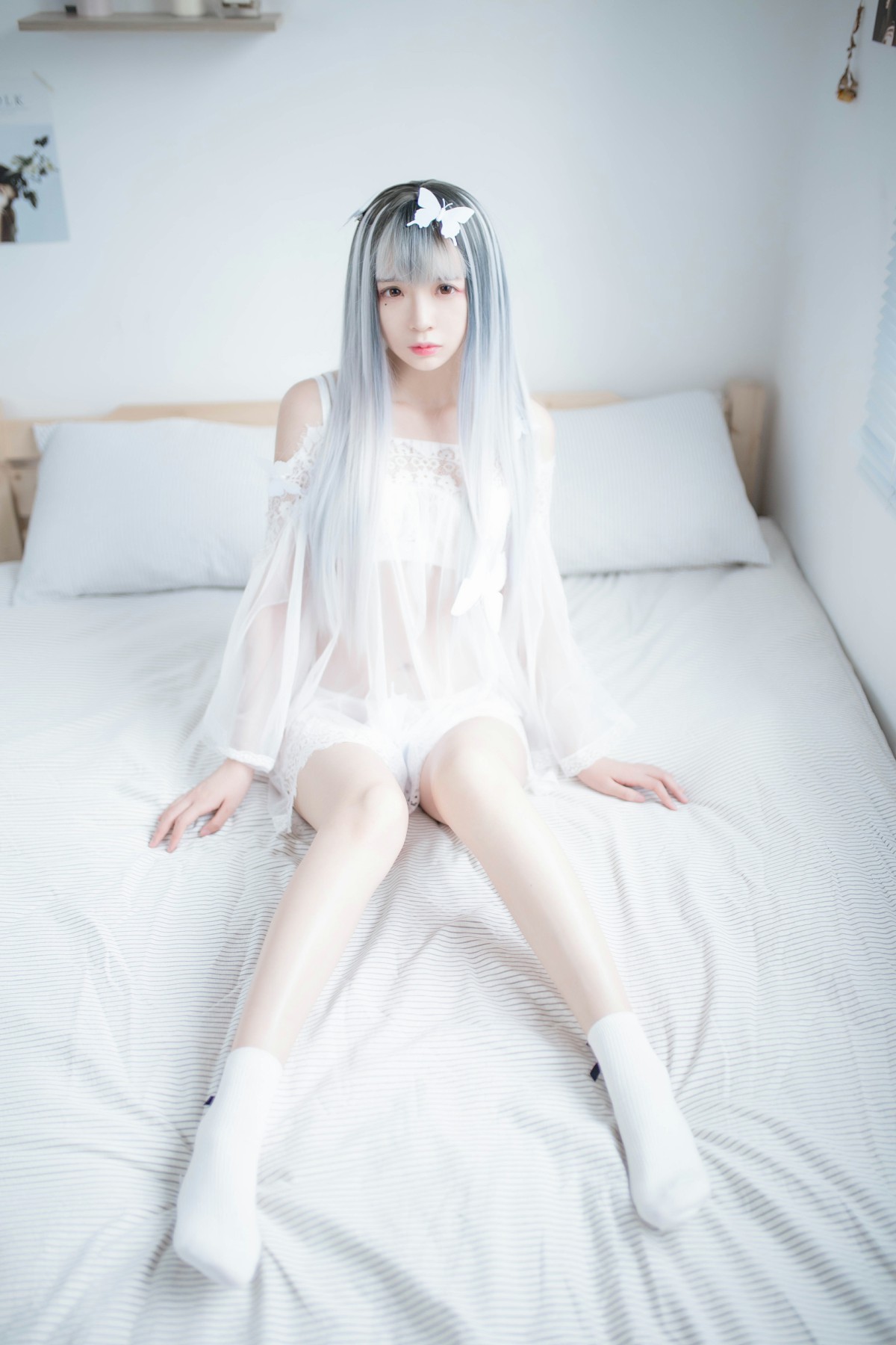 图片[1]-[Cosplay]疯猫ss -透明白沙 – COSPLAY-御萝部落